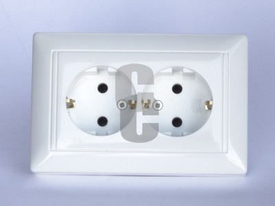 Нови предложения Контакт двоен - М - НОВ МОДЕЛ - бял                                                                                                                                                                                                                                                                         